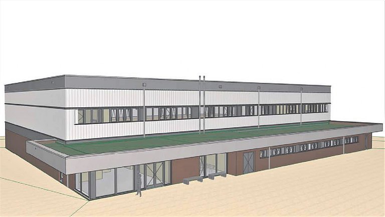 Zweifeldhalle Niederwiesa - phase 10 präsentiert Planungsstand vor Gemeinderat