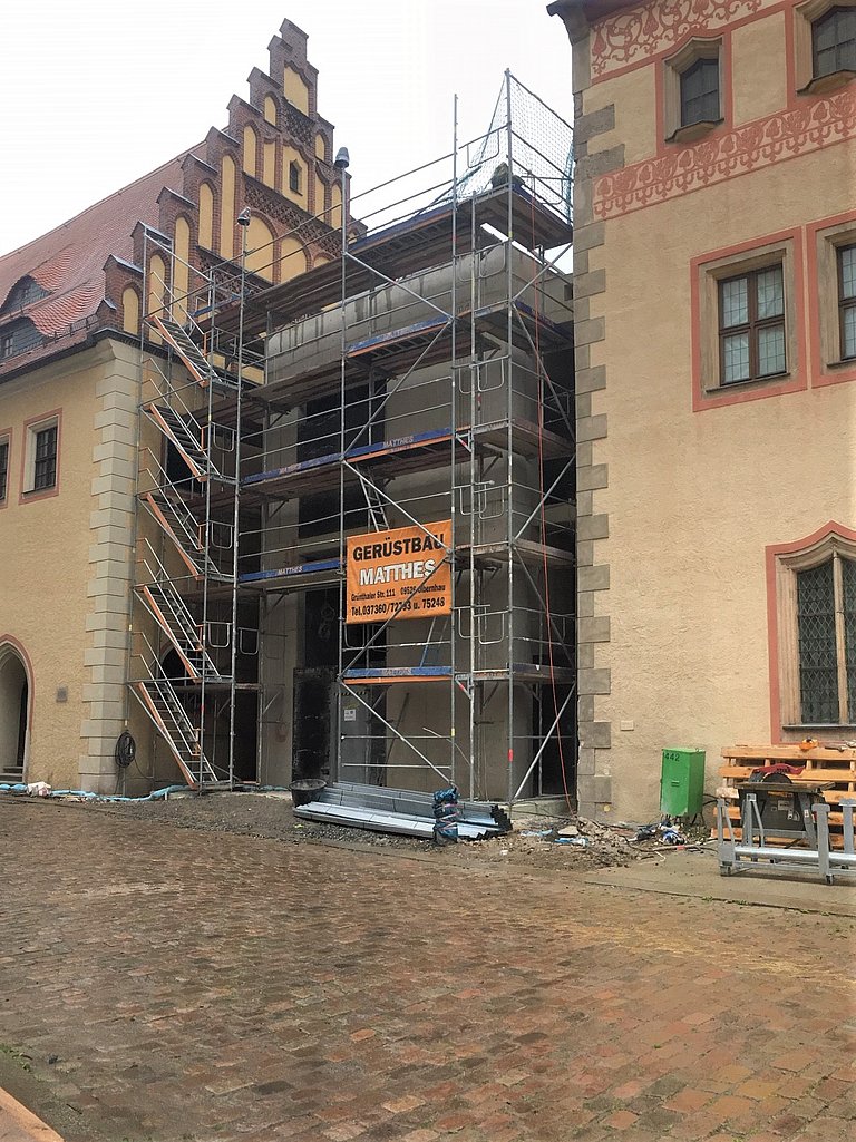 Die Arbeiten am Stadt- und Bergbaumuseum gehen in die entscheidende Phase