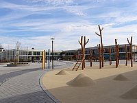 Außenansicht Neubau Schule