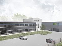 Neubau eines Flugerprobungszentrums in Strausberg
