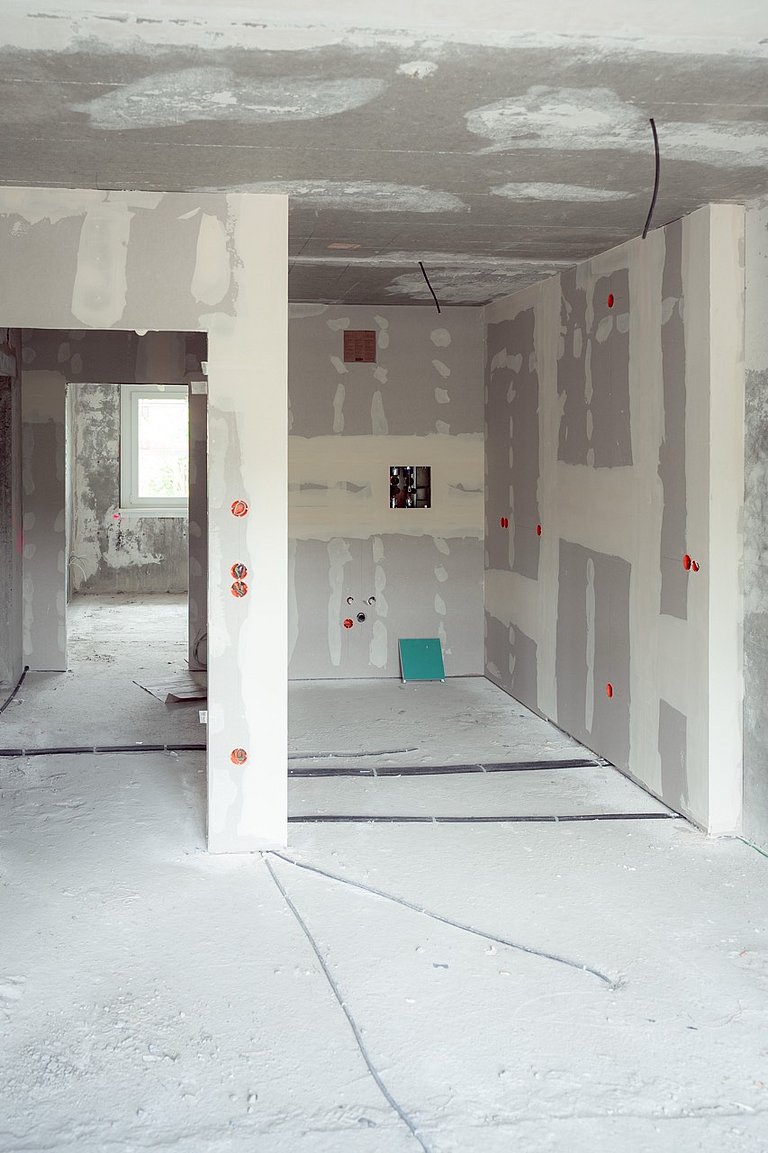 Ansicht Rohbau