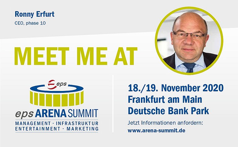 phase 10 spricht bei ARENA SUMMIT 2020